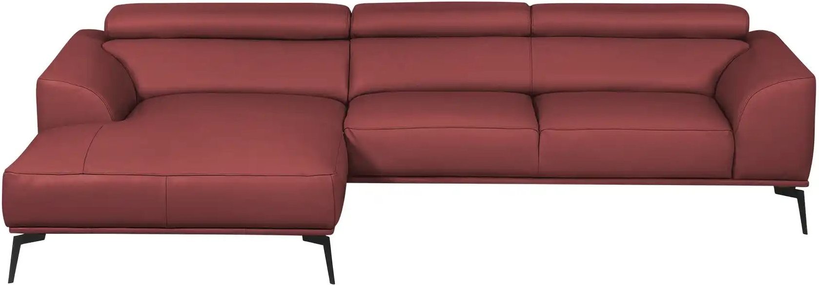 Ravensberger Werkstätten Ecksofa Atlanta ¦ rot ¦ Maße (cm): B: 283 H: 92 T: 173.0 Polstermöbel > Sofas > Ecksofas - Höf...