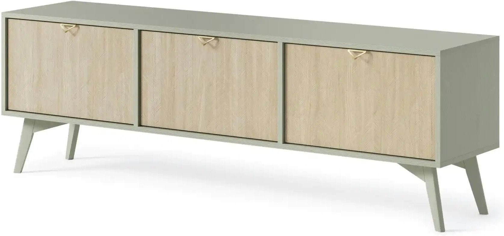 Lowboard  Firr ¦ grün ¦ Maße (cm): B: 158 H: 52 Kommoden & Sideboards > Lowboards - Höffner