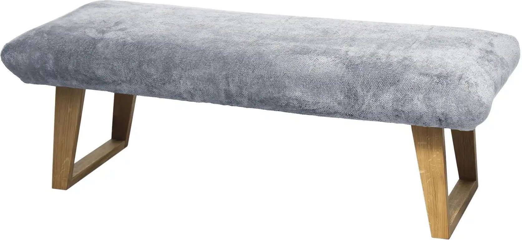 Woodford Polsterbank ohne Rücken Colette ¦ grau ¦ Maße (cm): B: 160 H: 50 T: 50.0 Bänke > Einzelbänke - Höffner