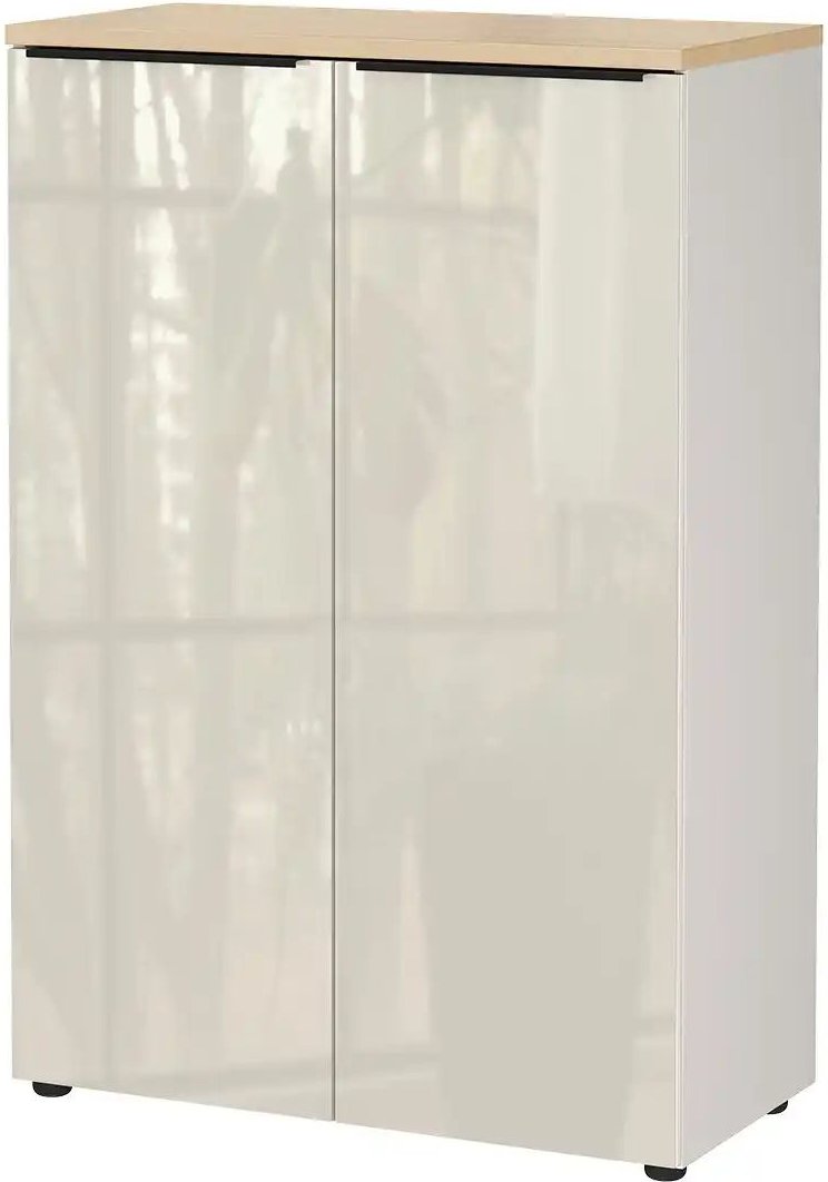 Aktenschrank Arlau ¦ beige ¦ Maße (cm): B: 81 H: 120 T: 40.0 Schränke > Aktenschränke - Höffner