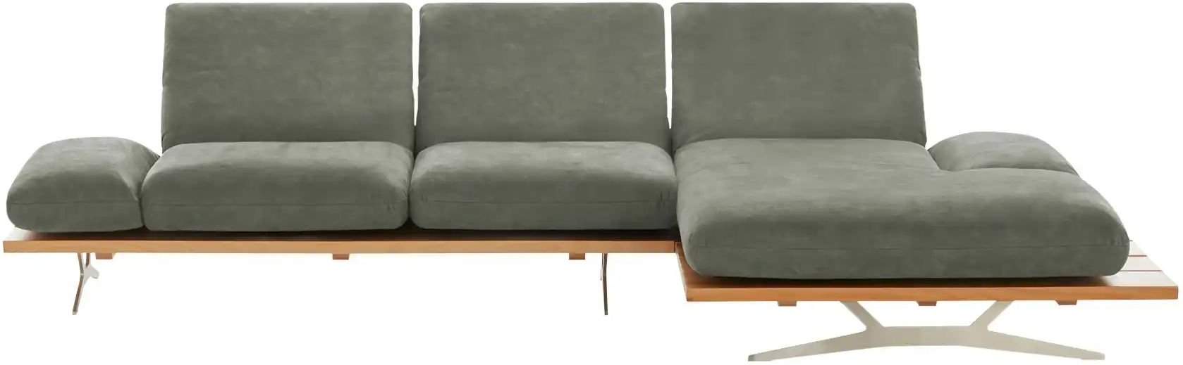 KOINOR Ecksofa Marilyn ¦ grau ¦ Maße (cm): B: 324 H: 96 T: 160.0 Polstermöbel > Sofas > Ecksofas - Höffner