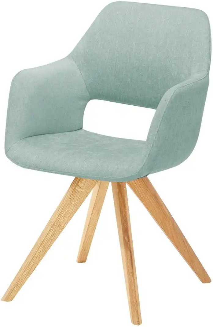 Woodford Armlehnstuhl Berlin ¦ türkis/petrol ¦ Maße (cm): B: 57 H: 85 T: 67.0 Stühle > Esszimmerstühle > Esszimmerstühl...