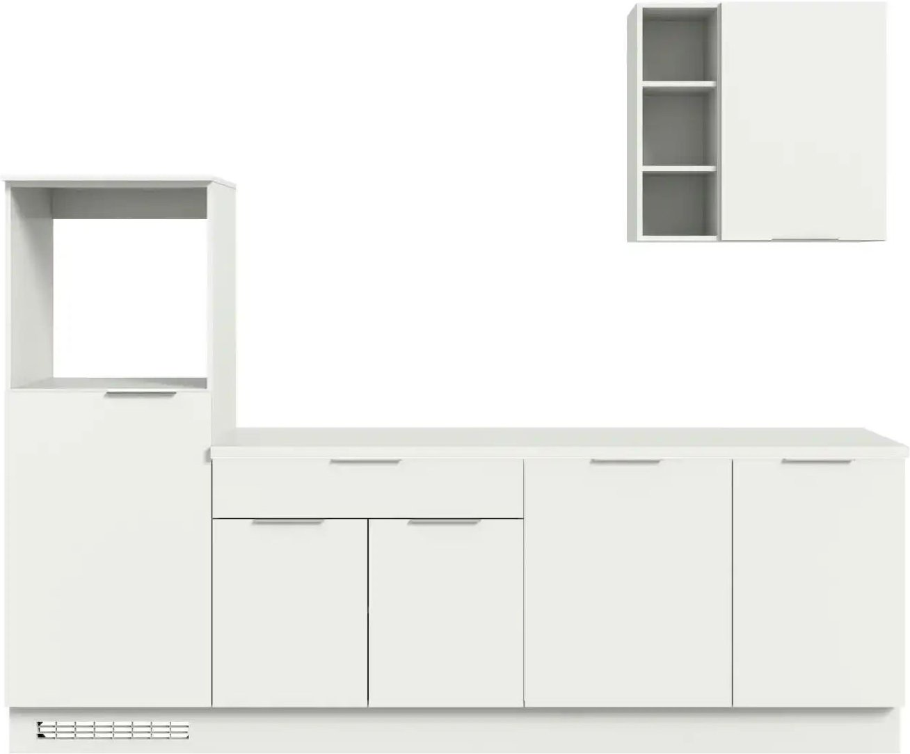 Küchenzeile Miller ¦ weiß ¦ Maße (cm): B: 260 H: 60 Küchen-online > Küchenblöcke ohne E-Geräte - Höffner