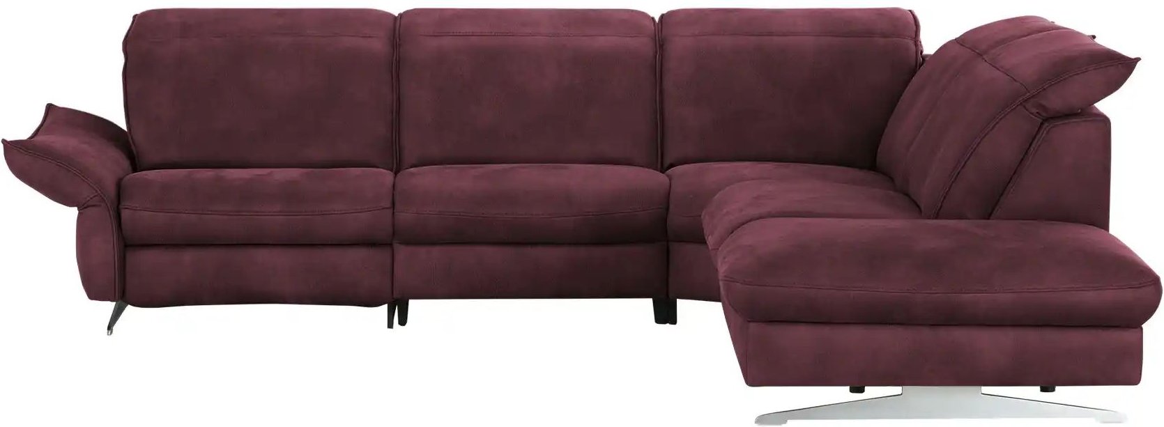Mein Sofa bold Ecksofa Michelle ¦ rot ¦ Maße (cm): B: 292 H: 81 T: 258.0 Polstermöbel > Sofas > Ecksofas - Höffner