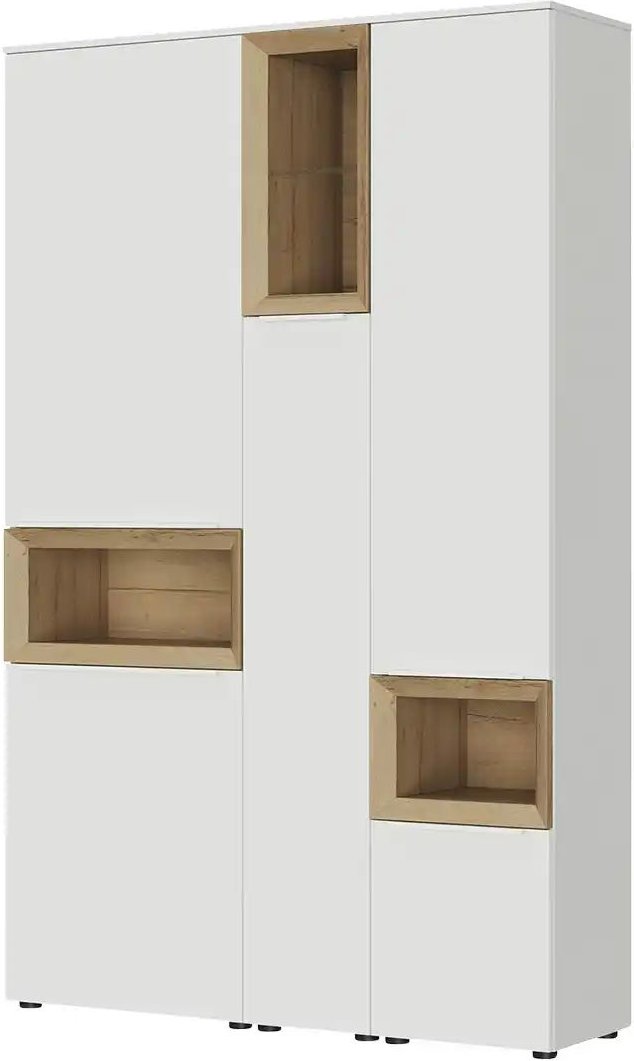 Content Hochschrank Case ¦ weiß ¦ Maße (cm): B: 131 H: 206 T: 38.0 Schränke > Mehr Schränke > Mehrzweckschränke - Höffn...