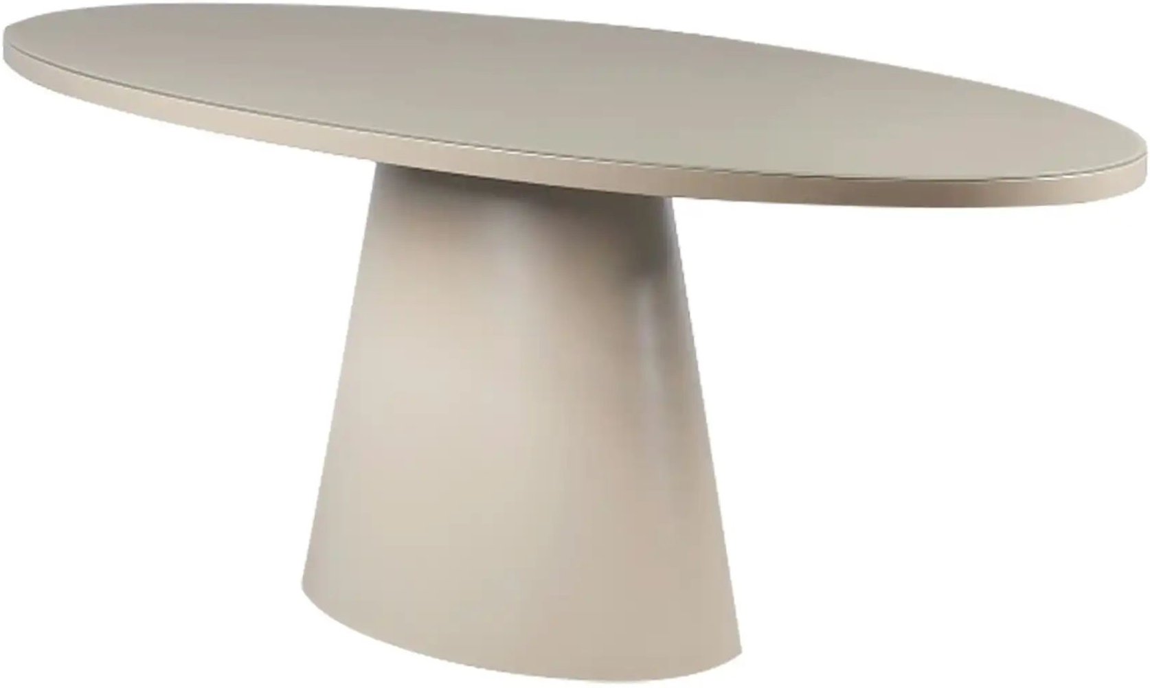 Esstisch mit Glastischplatte Reflection ¦ beige ¦ Maße (cm): B: 100 H: 76 Tische > Esstische > Esstische andere Formen -...