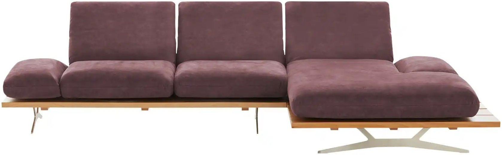 KOINOR Ecksofa Marilyn ¦ rot ¦ Maße (cm): B: 324 H: 96 T: 160.0 Polstermöbel > Sofas > Ecksofas - Höffner