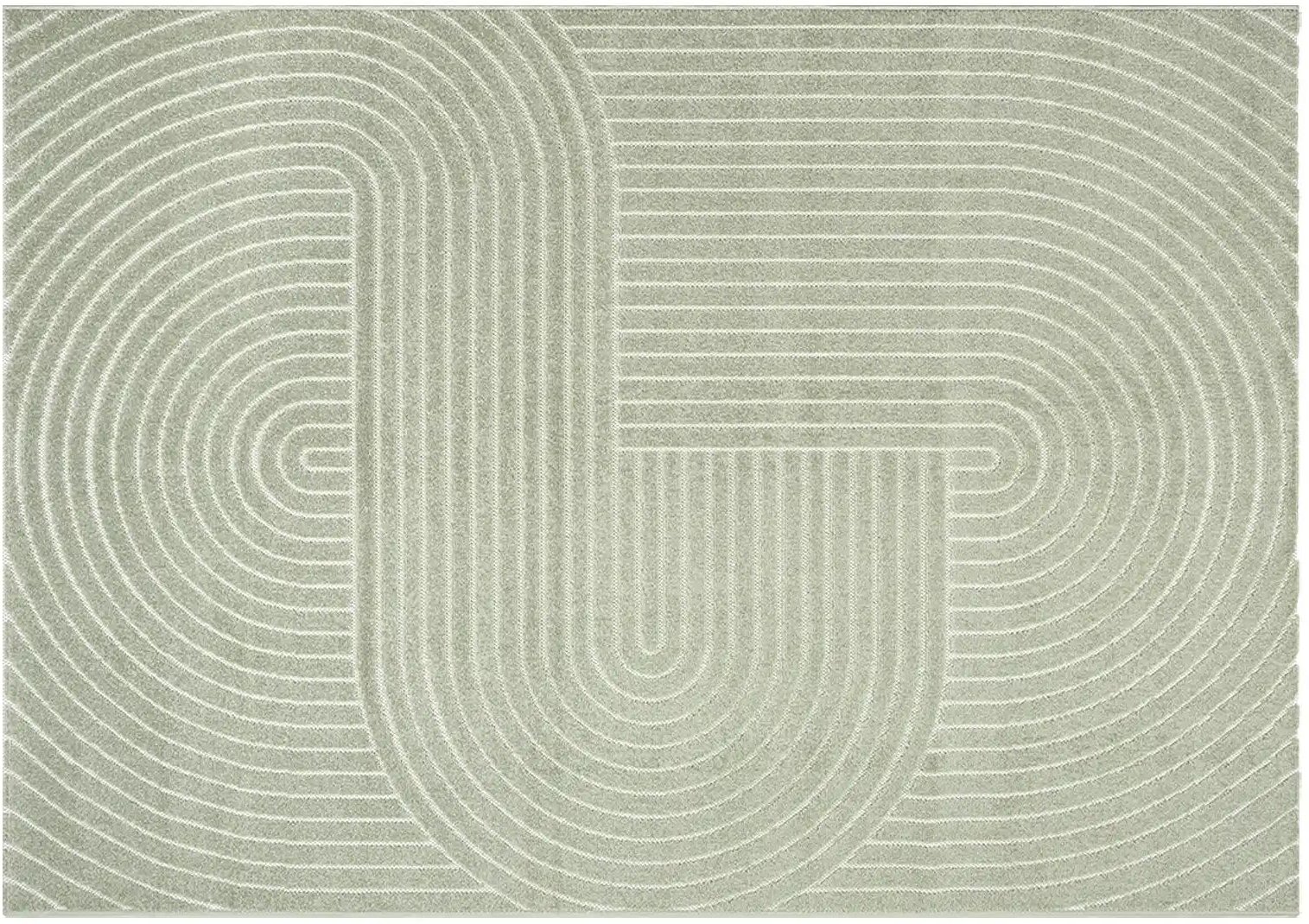 Thumbnail - In- und Outdoorteppich Tenerife Plus ¦ grün ¦ Synthetische Fasern ¦ Maße (cm): B: 80 Teppiche > Outdoor Teppiche - Höff...