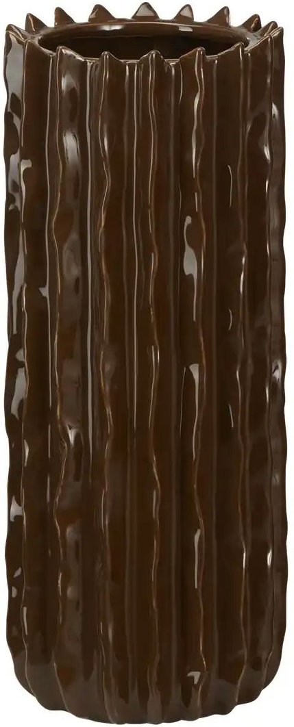 Vase ¦ braun ¦ Steinzeug ¦ Maße (cm): H: 31 Ø: 12.5 Accessoires > Vasen - Höffner