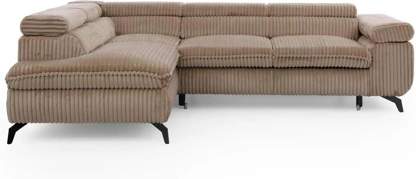 S-STYLE Ecksofa mit Schlaffunktion Bonnie ¦ beige ¦ Maße (cm): B: 275 H: 76 Polstermöbel > Sofas > Ecksofas - Höffner