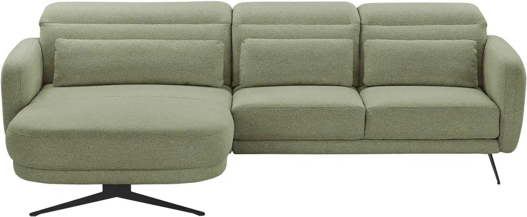 switch Ecksofa Barillo ¦ grün ¦ Maße (cm): B: 261 H: 97 T: 170.0 Polstermöbel > Sofas > Ecksofas - Höffner
