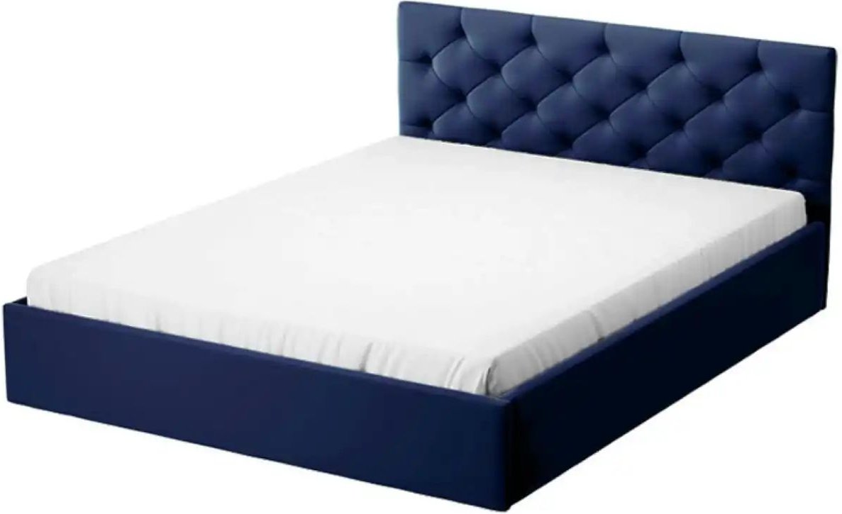 Polsterbett mit Bettkasten Sara ¦ blau ¦ Maße (cm): B: 149 H: 85 Betten > Polsterbetten - Höffner