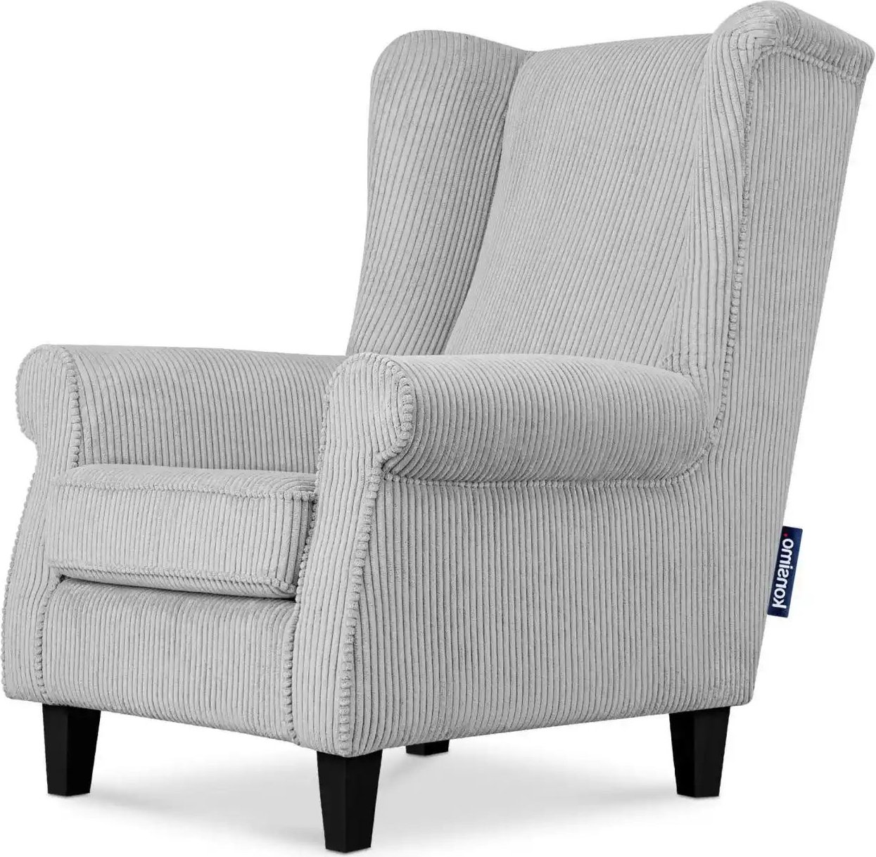 KONSIMO Ohrensessel Miles ¦ grau ¦ Maße (cm): B: 82 H: 105 Polstermöbel > Sessel > Ohrensessel - Höffner