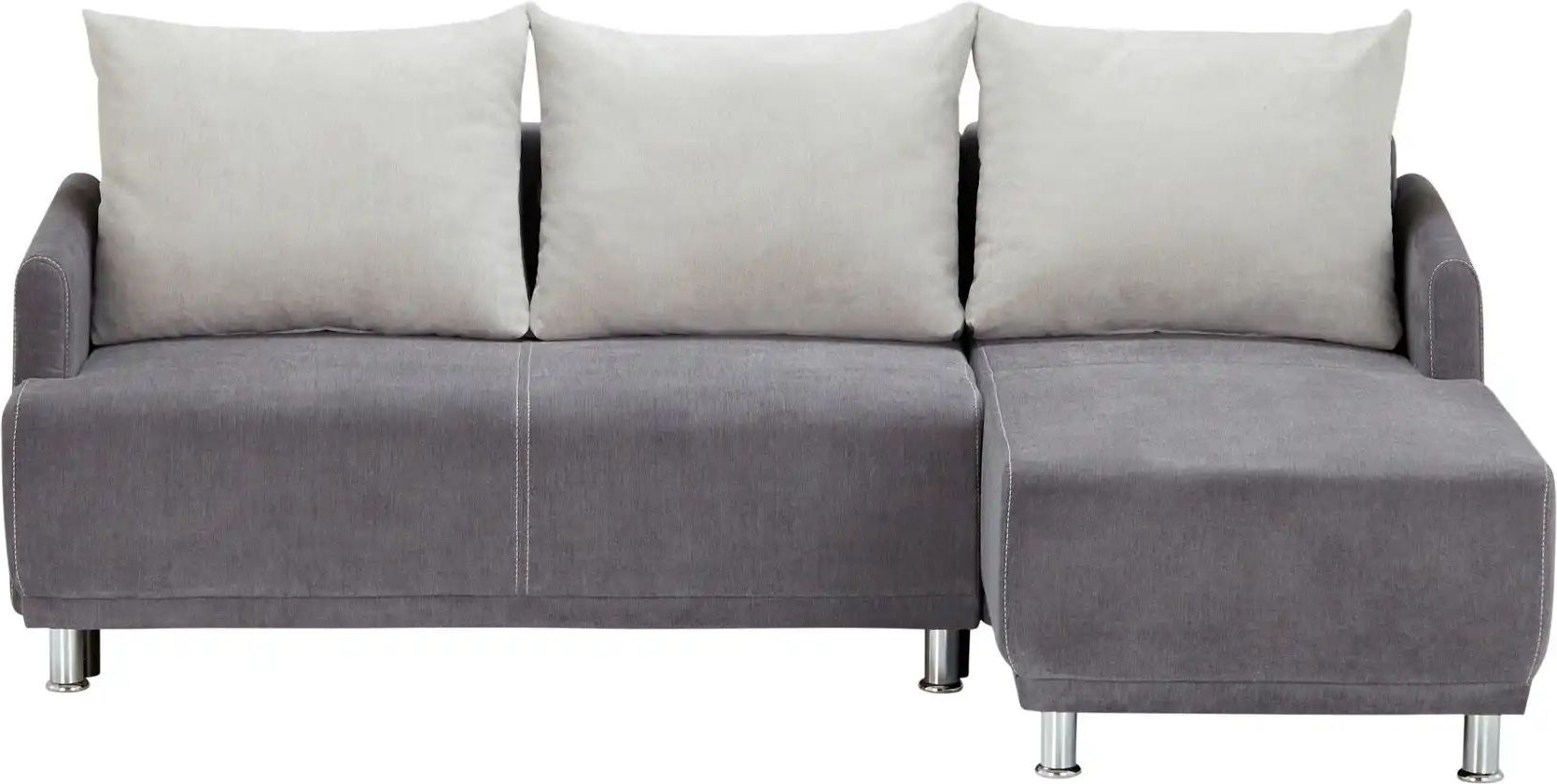 Ecksofa Arvena ¦ grau ¦ Maße (cm): B: 220 H: 94 T: 161.0 Polstermöbel > Sofas > 3-Sitzer - Höffner
