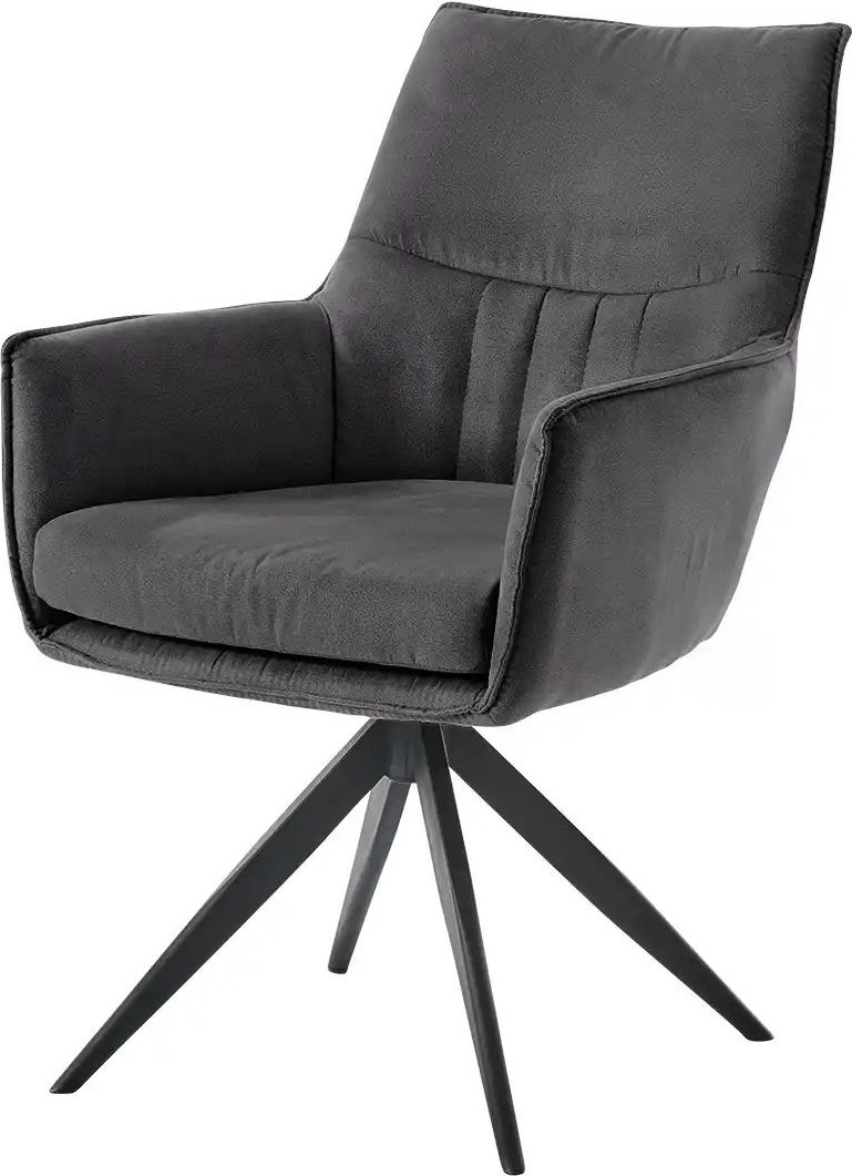 Armlehnstuhl Latina ¦ grau ¦ Maße (cm): B: 61 H: 92 T: 67.0 Stühle > Polsterstühle - Höffner