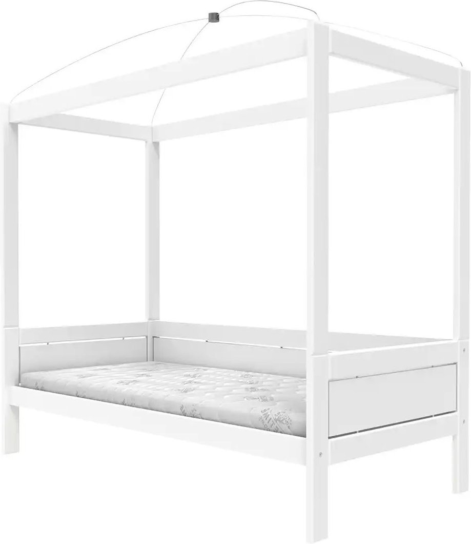 Lifetime Himmelbett ¦ weiß ¦ Maße (cm): B: 102 H: 210 Betten > Bettgestelle - Höffner
