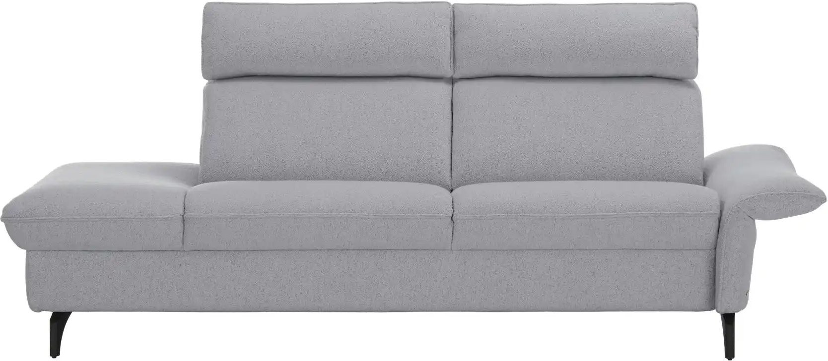 himolla Recamiére 1926 ¦ grau ¦ Maße (cm): B: 233 H: 106 T: 117.0 Polstermöbel > Ottomanen & Recamiere - Höffner