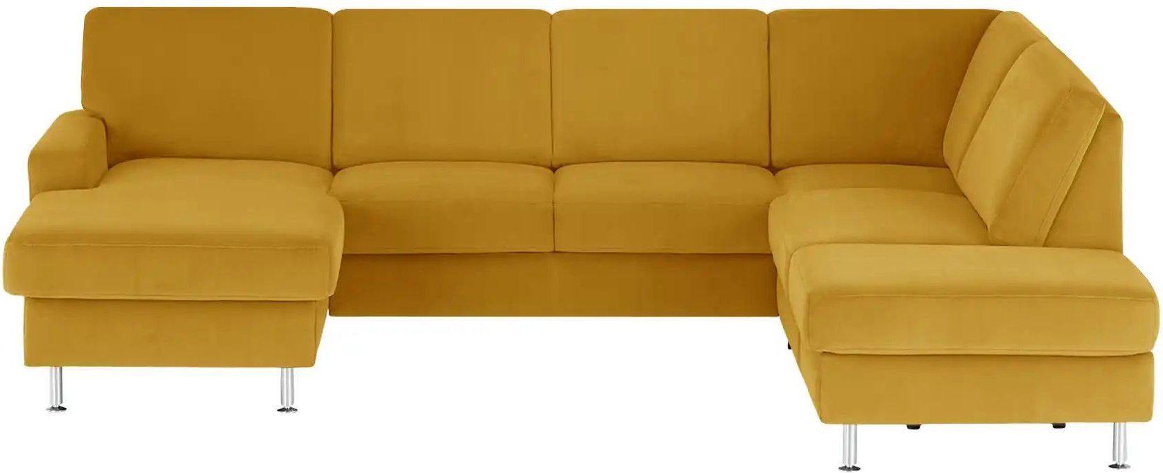 meinSofa Wohnlandschaft Mit verschiedenen Funktionen verfügbar Jana ¦ gelb ¦ Maße (cm): B: 309 H: 87 T: 235.0 Polstermöb...