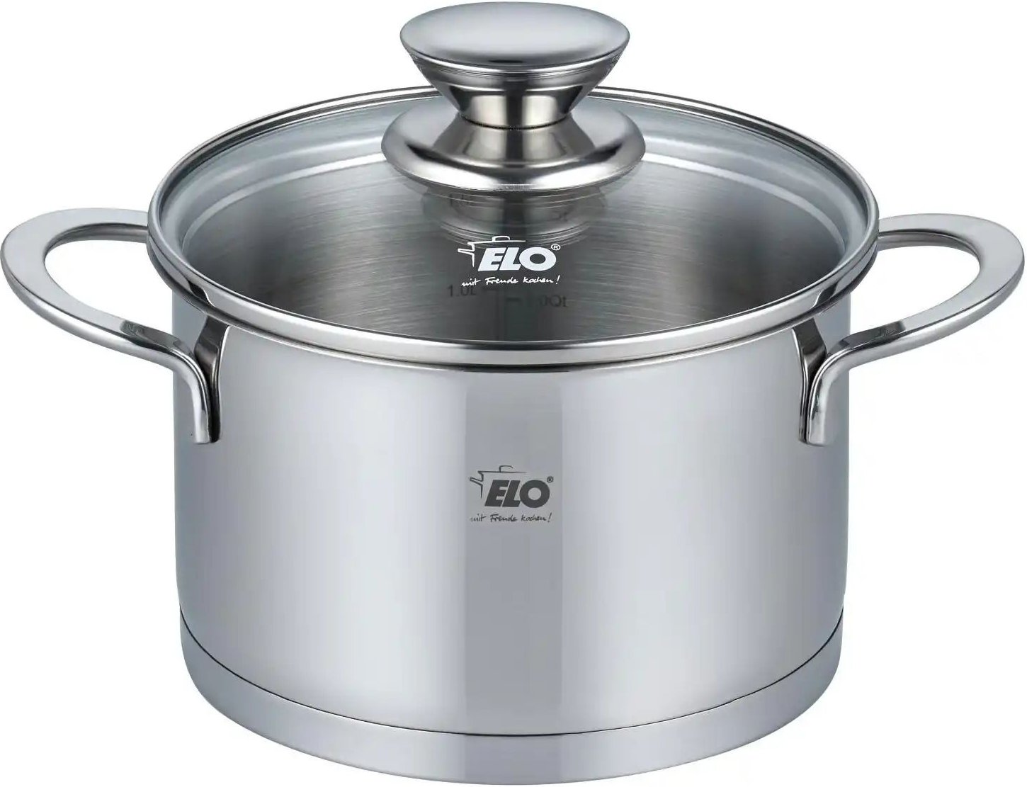 ELO Galant Fleischtopf 14cm ¦ silber ¦ Edelstahl ¦ Maße (cm): B: 26 H: 20,5 Töpfe & Pfannen & Zubehör > Töpfe - Höffne...