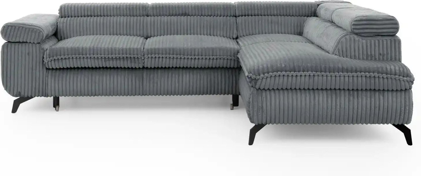 S-STYLE Ecksofa mit Schlaffunktion Bonnie ¦ grau ¦ Maße (cm): B: 275 H: 76 Polstermöbel > Sofas > Ecksofas - Höffner
