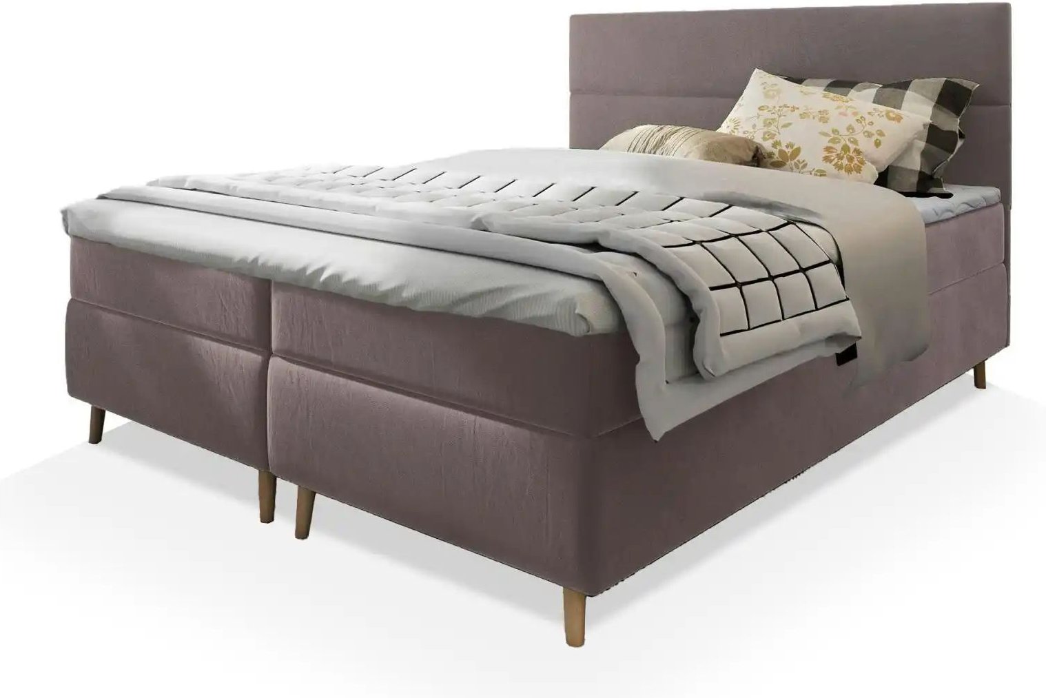 MASSENO Boxbett mit Bettkasten Santa ¦ rosa/pink ¦ Maße (cm): B: 160 H: 108 Betten > Polsterbetten - Höffner