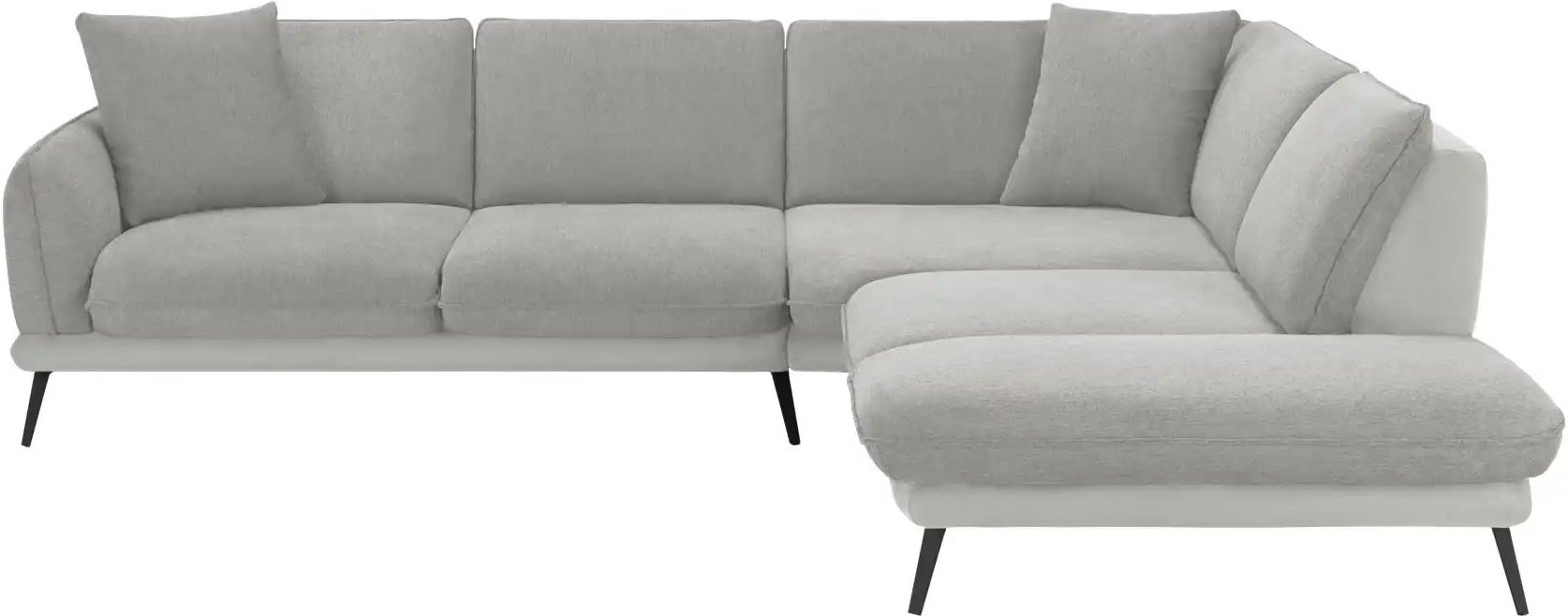 medium Ecksofa Romance ¦ grau ¦ Maße (cm): B: 310 H: 86 T: 253.0 Polstermöbel > Sofas > Ecksofas - Höffner