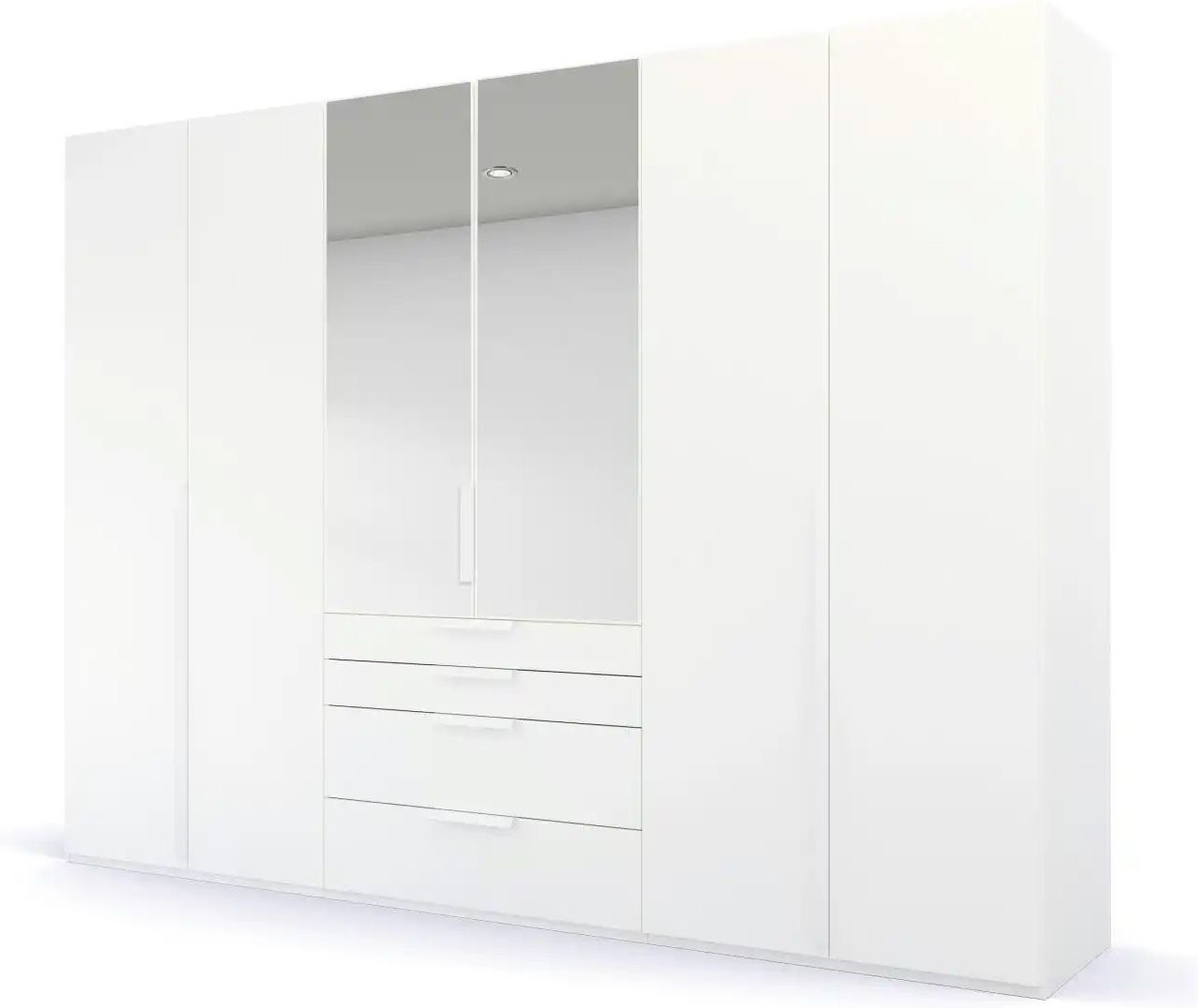 Drehtürenschrank Port Talbot ¦ weiß ¦ Maße (cm): B: 301 H: 223 Schränke > Kleiderschränke > Drehtürenschränke - Höffner