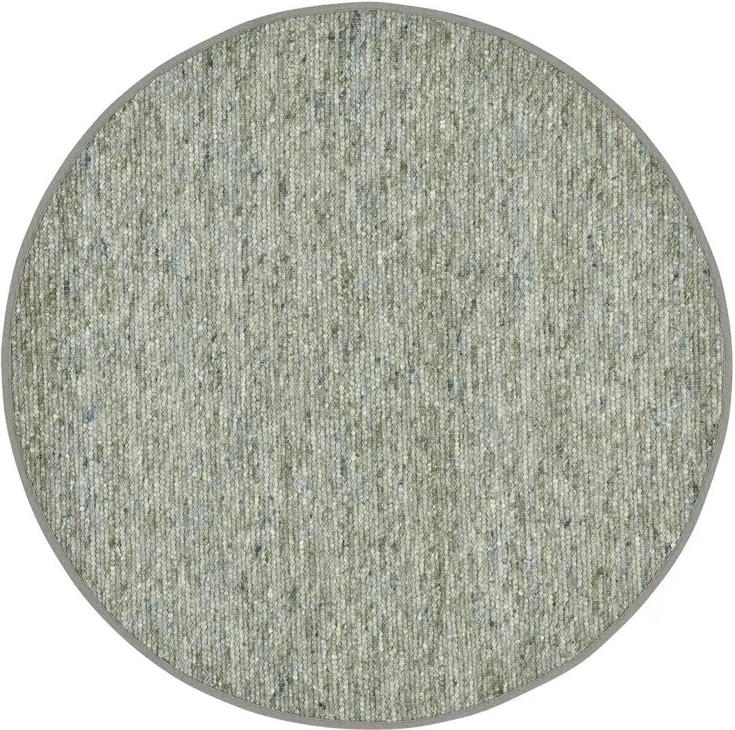 Handweber Rosenheim ¦ grün ¦ Wolle Ø: 160 Teppiche > Naturteppiche - Höffner