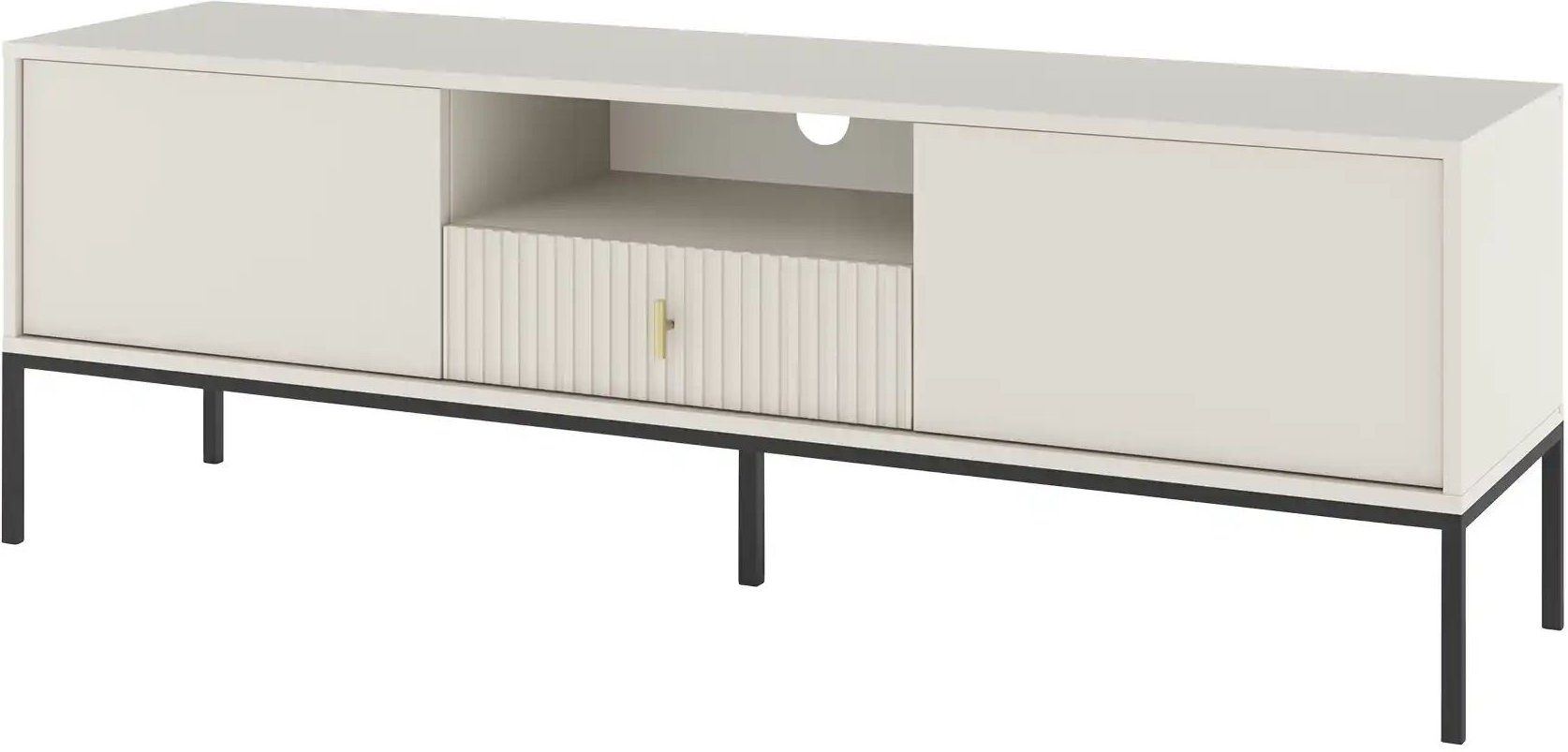 Thumbnail - TV-Lowboard Maglione ¦ beige ¦ Maße (cm): B: 154 H: 52 T: 39.0 Kommoden & Sideboards > Lowboards - Höffner