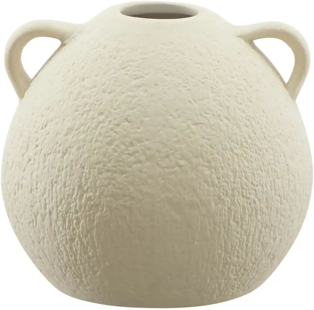 HOME STORY Vase ¦ creme ¦ Steinzeug ¦ Maße (cm): H: 10,16 Ø: 11.43 Accessoires > Vasen - Höffner