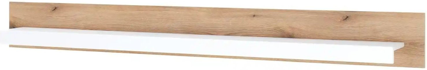 Wandboard Busso ¦ braun ¦ Maße (cm): B: 198 H: 21 T: 20.0 Regale > Wandboards - Höffner