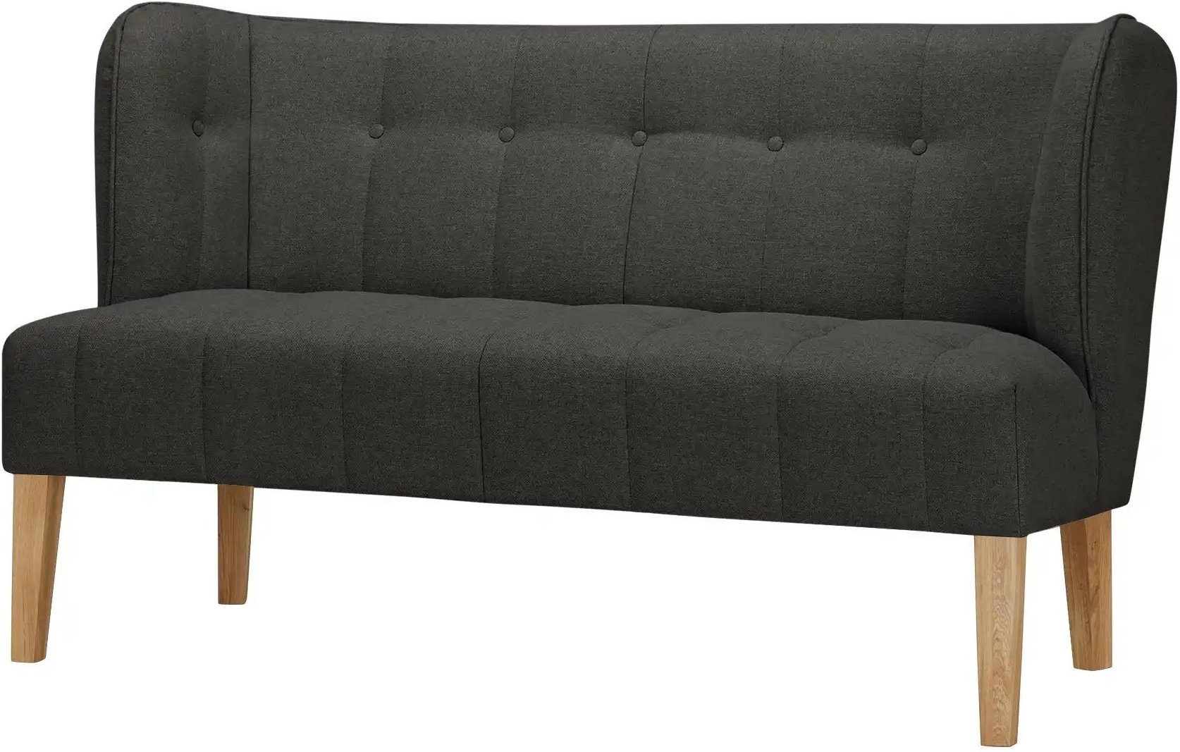 switch Küchensofa Bella ¦ schwarz ¦ Maße (cm): B: 158 H: 90 T: 72.0 Bänke > Einzelbänke - Höffner