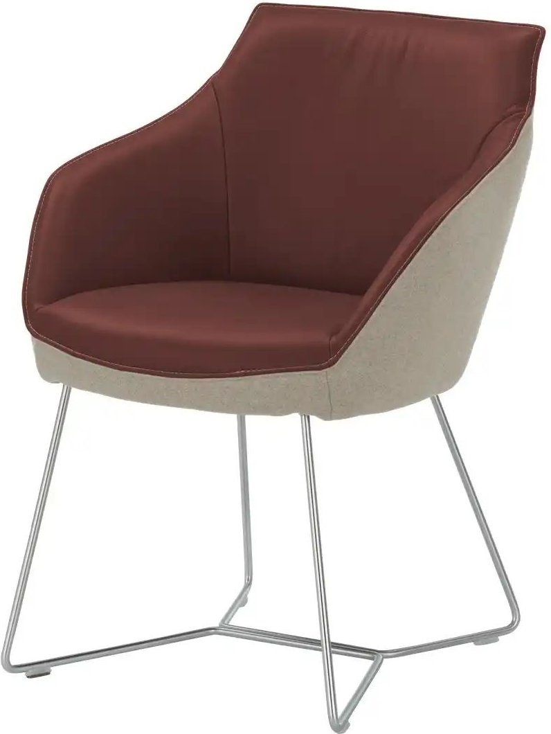 KOINOR Armlehnstuhl Dining System 2 ¦ rot ¦ Maße (cm): B: 60 H: 84 T: 67.0 Stühle > Esszimmerstühle > Esszimmerstühle m...