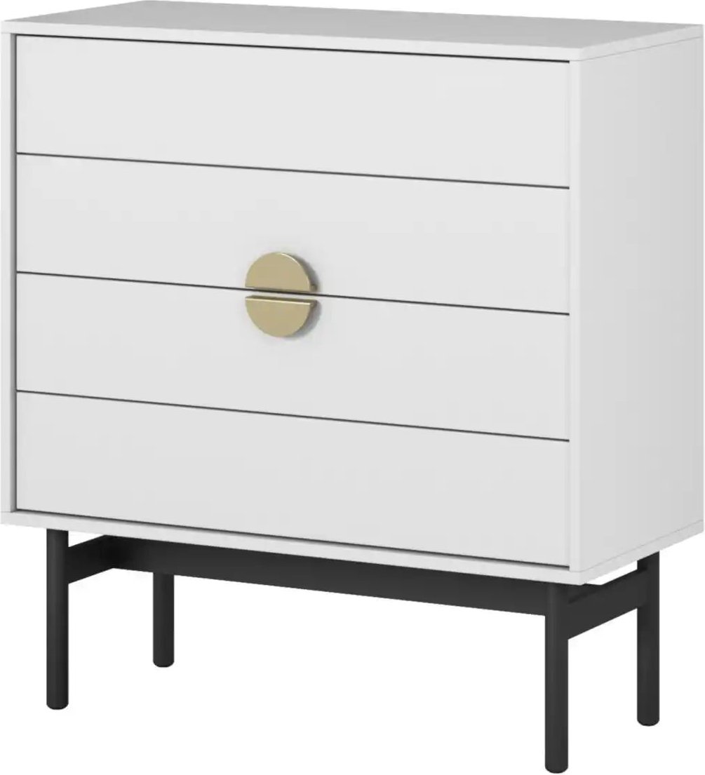 Selsey Kommode Stoon ¦ weiß ¦ Maße (cm): B: 85,5 H: 91,9 Kommoden & Sideboards > Kommoden - Höffner