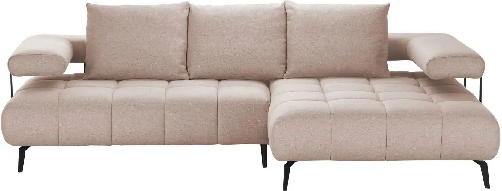 switch Ecksofa Magnetic ¦ rosa/pink ¦ Maße (cm): B: 266 H: 68,5 T: 180.0 Polstermöbel > Sofas > Ecksofas - Höffner