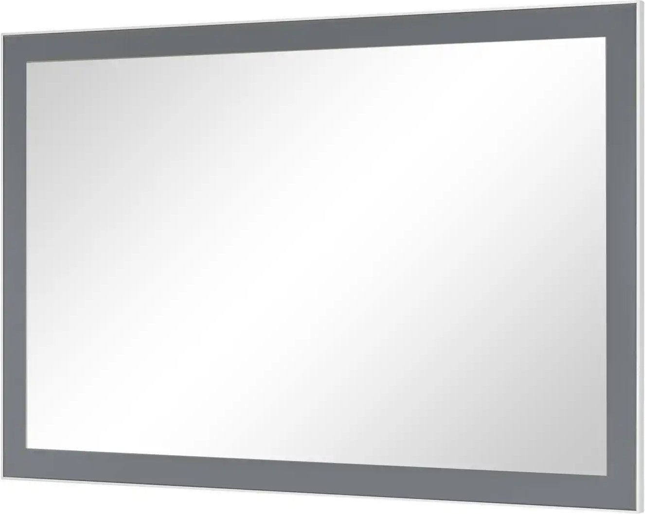 Thumbnail - Spiegel 120 x 77 cm Duna ¦ grau ¦ Glas,Aluminium,Holzwerkstoff ¦ Maße (cm): B: 120 H: 77 T: 3.0 Garderoben & Kleiderstan...