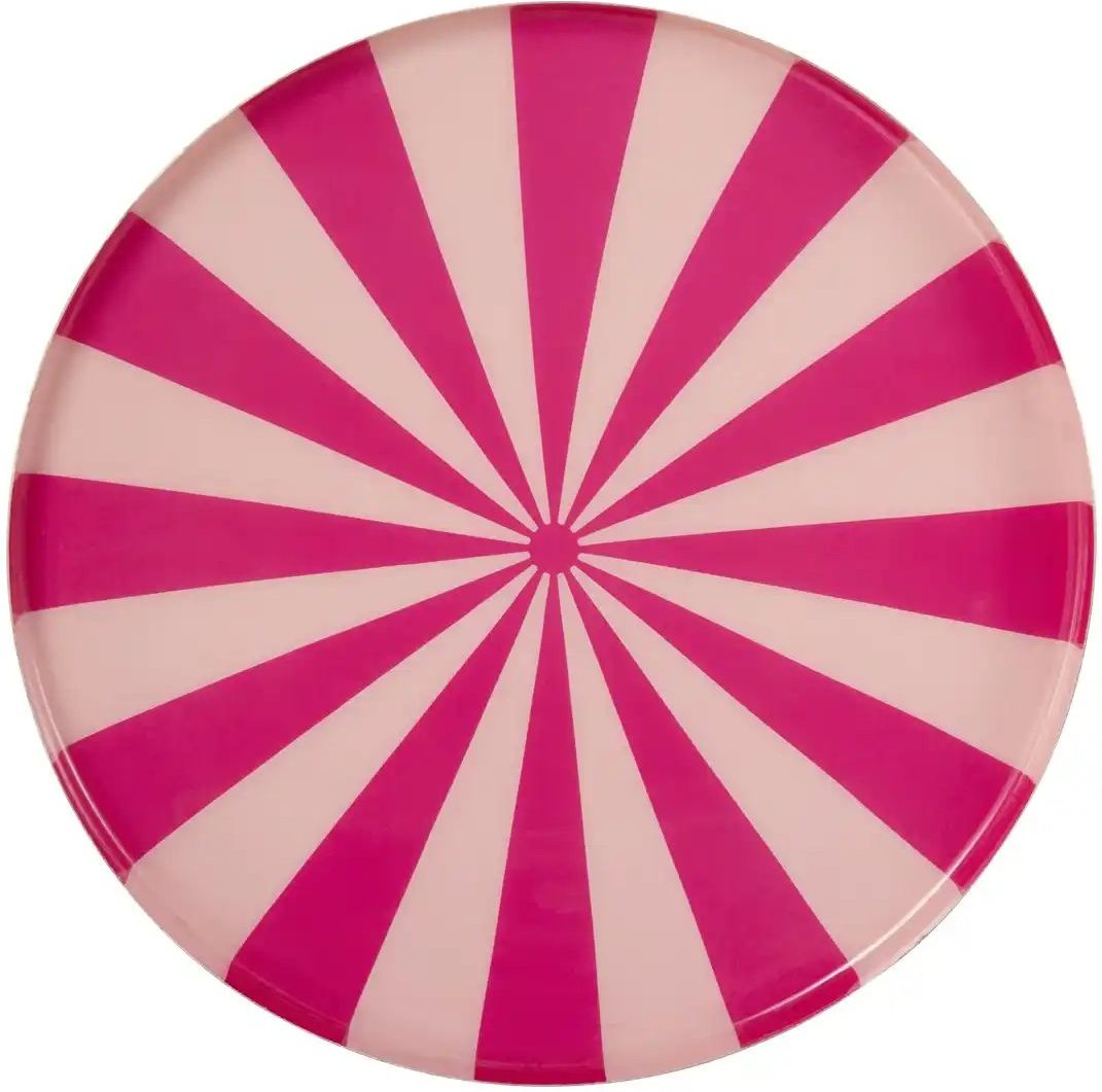 HOME STORY Deko Teller ¦ rosa/pink ¦ Eisen ¦ Maße (cm): B: 28 H: 2,5 T: 25.0 Accessoires > Deko-Schalen - Höffner