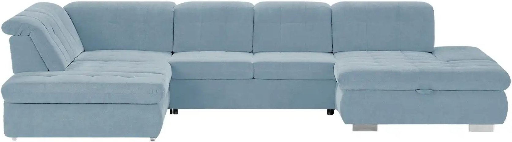 Lounge Collection Wohnlandschaft mit verschiedenen Funktionen Spencer ¦ blau ¦ Maße (cm): B: 382 H: 102 T: 260.0 Polster...