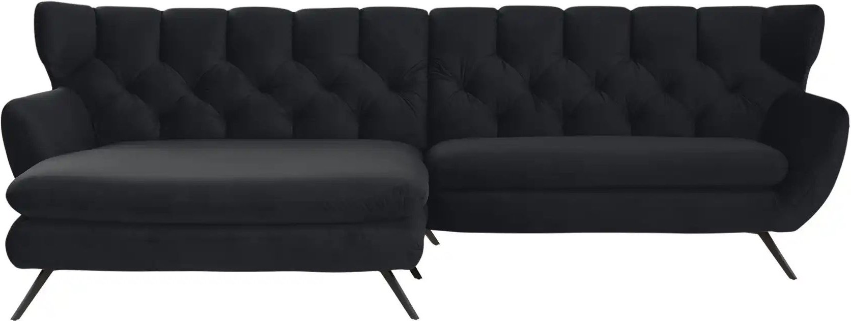 Jette Home Ecksofa Caldara ¦ schwarz ¦ Maße (cm): B: 300 H: 94 T: 175.0 Polstermöbel > Sofas > Ecksofas - Höffner