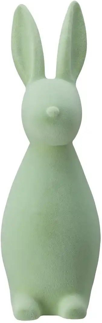 Deko Hase ¦ grün ¦ Kunststoff,Samt Oster-Artikel - Höffner