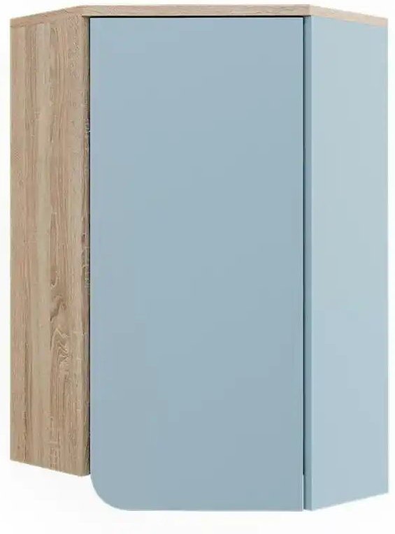 Eckhängeschrank ¦ blau ¦ Maße (cm): B: 42,4 H: 75 Schränke > Badschränke > Bad-Hängeschränke - Höffner