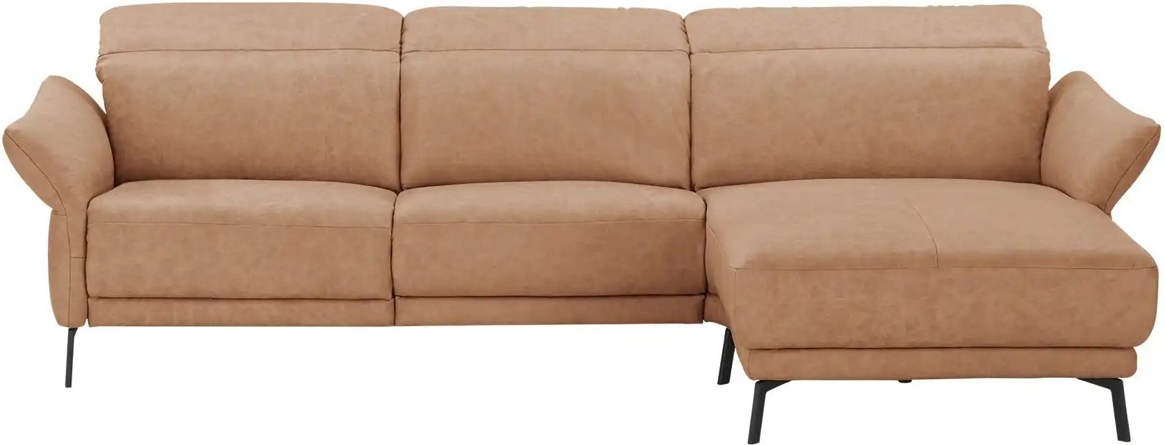 Wohnwert Ecksofa Leder Bellana ¦ braun ¦ Maße (cm): B: 285 H: 101 T: 161.0 Polstermöbel > Sofas > Ecksofas - Höffner