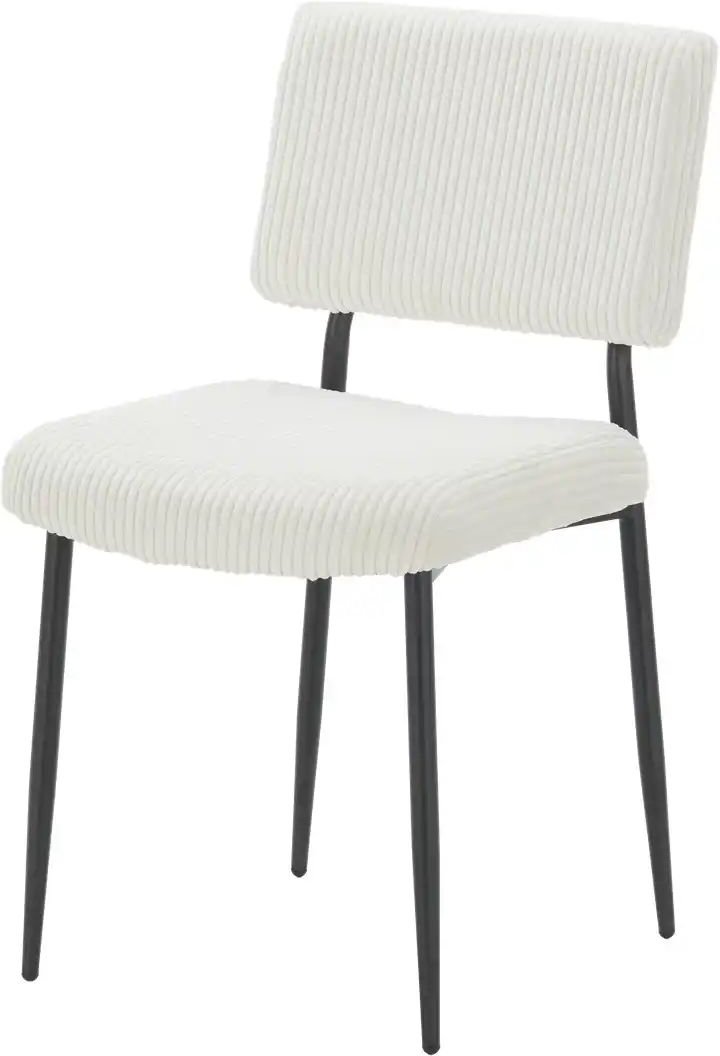 Thumbnail - Cord-Stuhl Harald ¦ beige ¦ Maße (cm): B: 45,5 H: 85 T: 58.0 Stühle > Küchenstühle > Polster Küchenstühle - Höffner