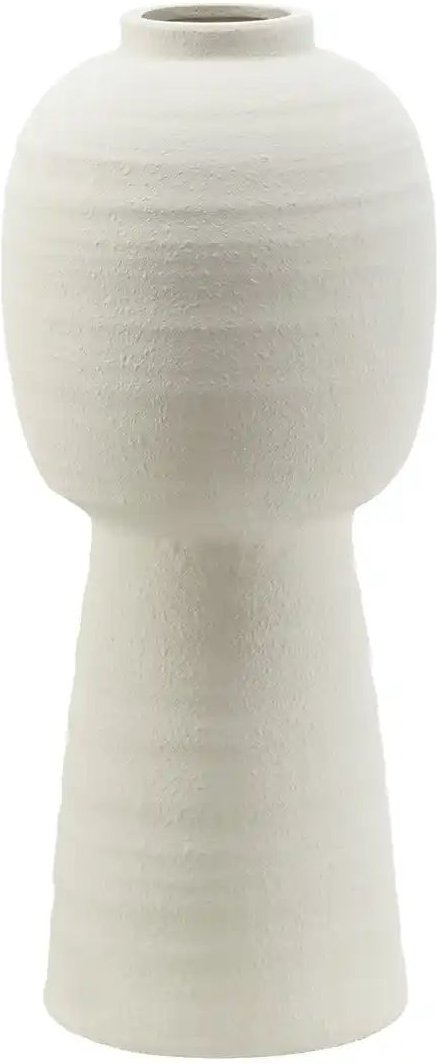 HOME STORY Vase ¦ weiß ¦ Terracotta ¦ Maße (cm): H: 50 Ø: 21.5 Accessoires > Vasen - Höffner