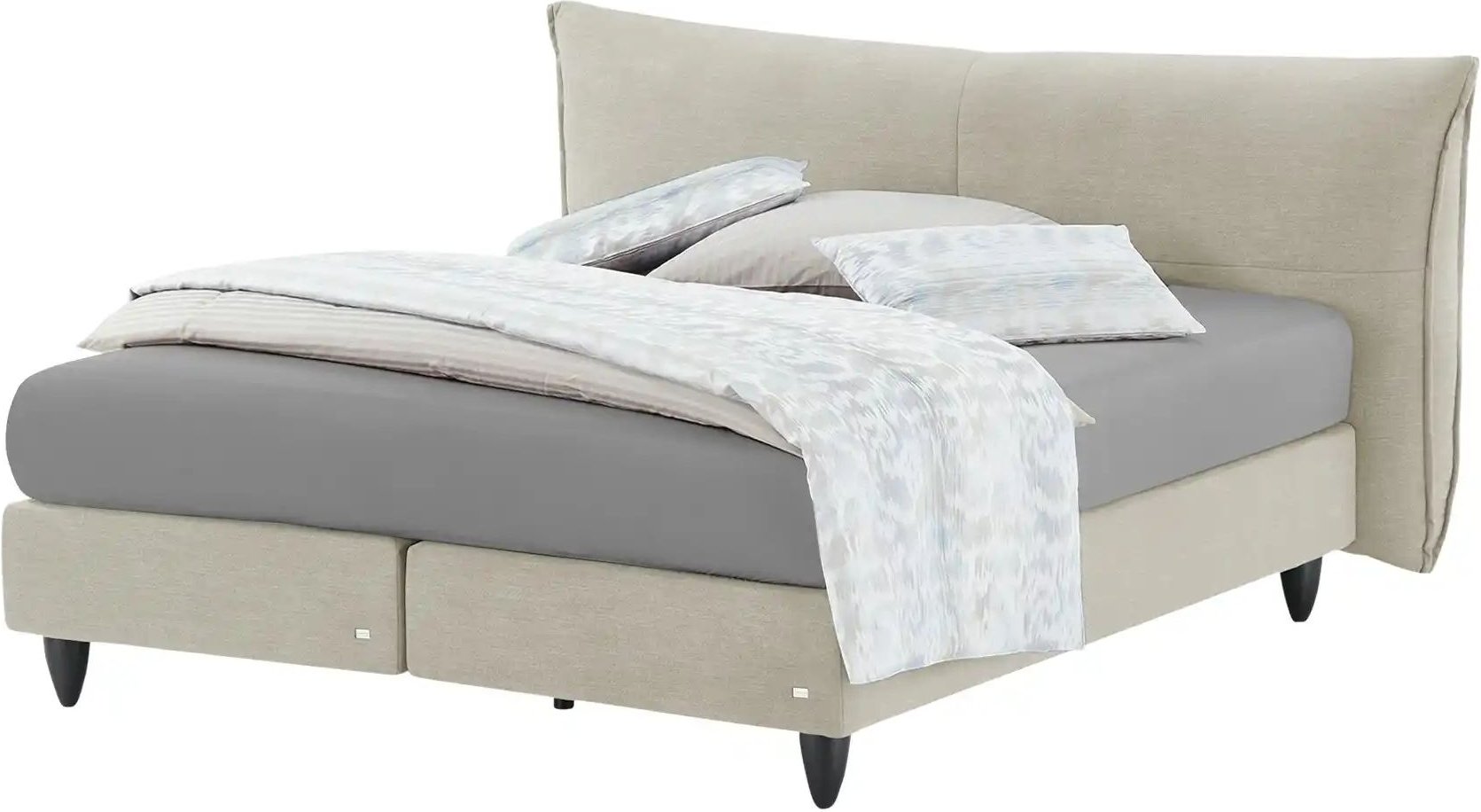 RUF Boxspringbett Senta K ¦ beige ¦ Maße (cm): B: 202 H: 119 Betten > Boxspringbetten - Höffner