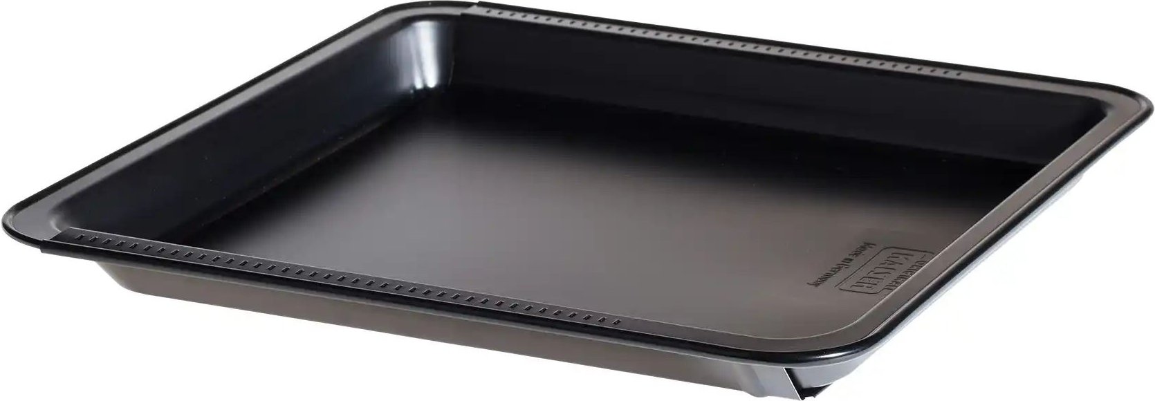 KAISER Herdbackblech verschiebbar Delicious ¦ schwarz ¦ Stahl ¦ Maße (cm): B: 33 H: 3,5 Backen & Zubehör > Backbleche -...