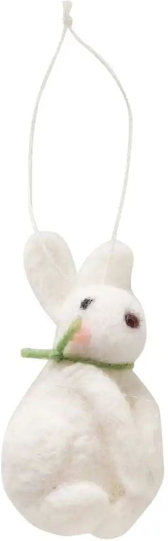 Anhänger Osterhase ¦ weiß ¦ Maße (cm): B: 7,5 H: 3 T: 4.5 Oster-Artikel - Höffner