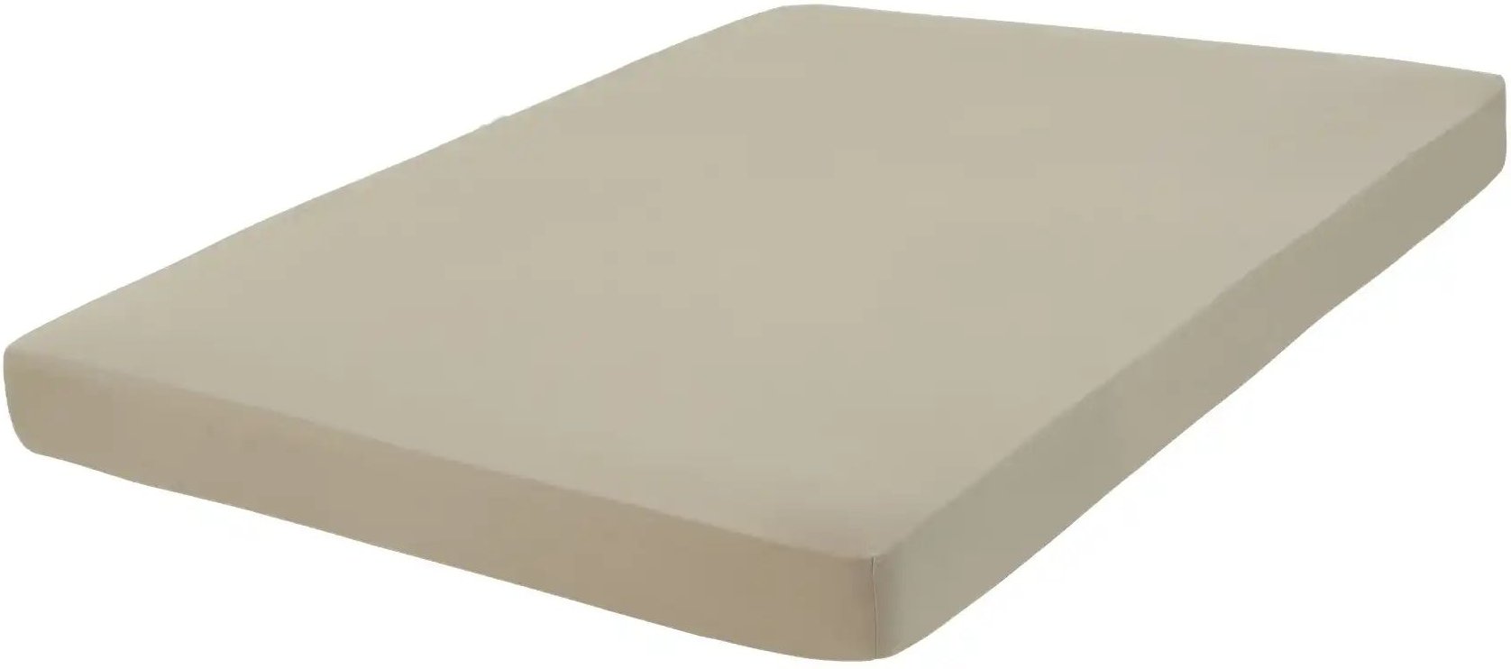 Como Green Bio-Mako-Jersey Spannbettuch ¦ braun ¦ Maße (cm): B: 90 Bettwaren > Bettlaken - Höffner