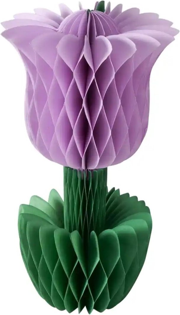 Deko Papiertulpe ¦ lila/violett ¦ Papier ¦ Maße (cm): H: 25 Ø: 13.8 Oster-Artikel - Höffner