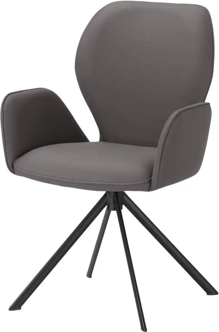 Thumbnail - Wohnwert Esszimmerstuhl Lea ¦ grau ¦ Maße (cm): B: 62 H: 92 T: 46.0 Stühle > Küchenstühle > Küchenstühle mit Armlehnen ...